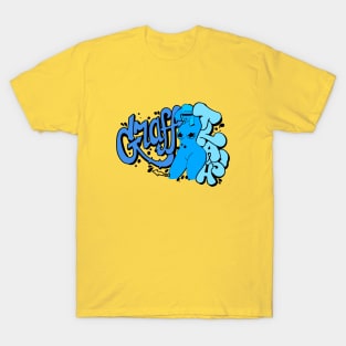 Graff Trashing Blue T-Shirt